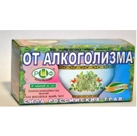 картинка Фиточай Сила российских трав №31 От алкоголизма 1,5г №20 ф/пакетов в Зеленой аптеке