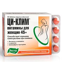 картинка Ци-клим витамины для женщин 45+ 0,56г №60 таб. (Эвалар) в Зеленой аптеке