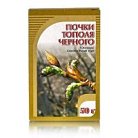 картинка Тополь черный почки 50г. от Зеленой аптеки