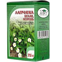 картинка Лапчатка белая корень 25 г от Зеленой аптеки