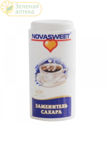 Заменитель сахара (подсластитель) НоваСвит 0,06г №650таб в Зеленой аптеке. Изображение № 1