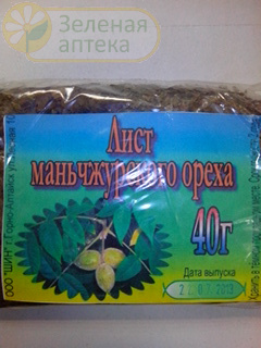 Маньчжурский орех лист 40г. в Зеленой аптеке. Изображение № 1