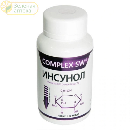 Инсунол (Complex SW) №60 капс (Оптисалт) в Зеленой аптеке. Изображение № 1