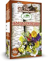 картинка Сбор растительный  ХОРСТ Нормотензин (при гипертонии, стенокардии, миокардите) 50 гр. в Зеленой аптеке