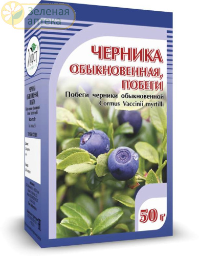 Черника побеги 50гр в Зеленой аптеке. Изображение № 1