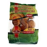 картинка Пряники с начинкой яблочной на фруктозе 340 гр (Петродиет)