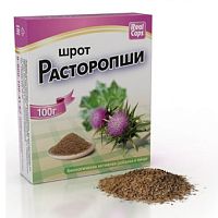 картинка Расторопши шрот 100 г. (РеалКапс) в Зеленой аптеке