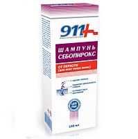 картинка 911 Себопирокс шампунь от перхоти 150мл