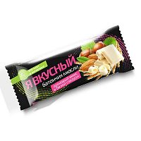 картинка Батончик мюсли Я вкусный Ореховый микс в белой глазури 25г