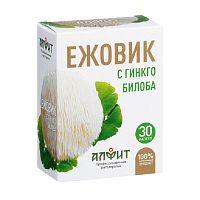 картинка Ежовик с гинкго билоба 30 капс (Алфит) в Зеленой аптеке