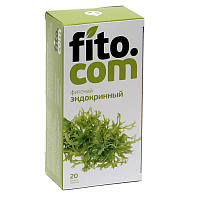 картинка FITO чай ЭНДОКРИННЫЙ  20 ф/пакетов по 2г в Зеленой аптеке