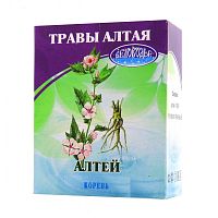 картинка Алтей корень 50г. от Зеленой аптеки