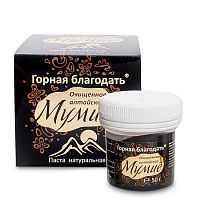 картинка Мумие алтайское Горная благодать 50 г. (вязкая масса) (Сашера-Мед) в Зеленой аптеке