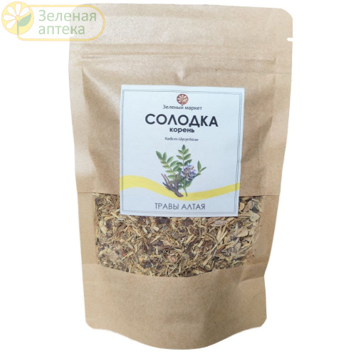 Солодка корень 50 гр, в Зеленой аптеке. Изображение № 1