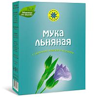 картинка Мука ЛЬНЯНАЯ с СЕЛЕНОМ, калием, магнием 300 г. (Компас здоровья)