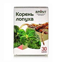 картинка Лопух корень концентрат на растительном сырье №30 капс в Зеленой аптеке