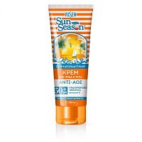 картинка Крем солнцезащитный для лица и тела SPF 50+ 100мл SUN SEASON (Вилсен)