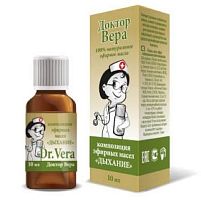 картинка Доктор Вера Масло Дыхание (композиция натуральных эфирных масел) 10мл.