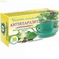 картинка Чайный напиток АНТИПАРАЗИТ №20 ф/пакетов (Башкирия) в Зеленой аптеке