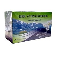 картинка Фиточай Алтайский №32 При атеросклерозе №20 ф/пакетов (У-Фарма) в Зеленой аптеке