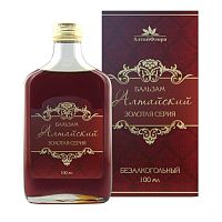 картинка Бальзам Золотой алтай Алтайский с пантогематогеном 100 мл.