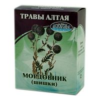 картинка Мордовник шишки 20г от Зеленой аптеки