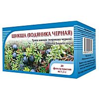 картинка Шикша (Водяника черная) трава №20 ф/пакетов по 1,5г. от Зеленой аптеки