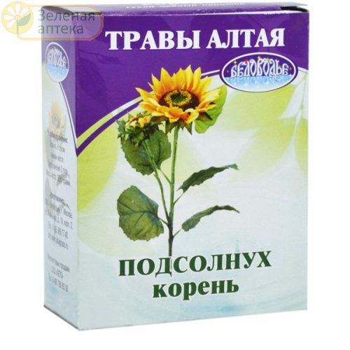 Подсолнечника корень, 50г в Зеленой аптеке. Изображение № 1