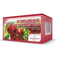 картинка Боярышник плоды 20 ф/пакетов по 2г. от Зеленой аптеки