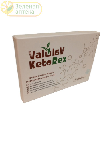 Valulav KetoRex Кеторекс (снижение массы тела) 7 монодоз по 3 мл (Сашера-Мед) в Зеленой аптеке. Изображение № 2