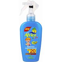 картинка Ф407 Африка Кидс молочко защита от солнца SPF20 200мл.