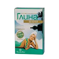картинка Глина зеленая косметическая 100 г
