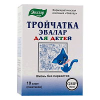 картинка Тройчатка Эвалар д/детей 3,6г №10 саше