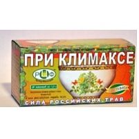 картинка Фиточай Сила российских трав №16 При климаксе 1,5г №20 ф/пакетов в Зеленой аптеке