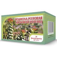 картинка Родиола розовая (золотой корень) №20 ф/пакетов от Зеленой аптеки
