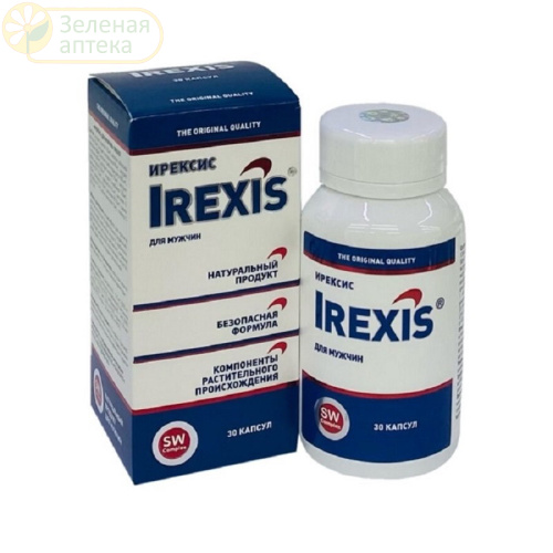 Ирексис (IREXIS) для мужчин №30 капс (Оптисалт) в Зеленой аптеке. Изображение № 1