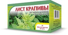 картинка Крапива лист №20 ф/пакетов по 2 г. от Зеленой аптеки