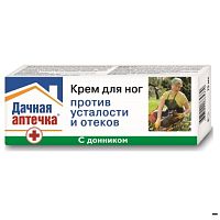 картинка Дачная аптечка крем для ног против усталости с донником 75 мл.