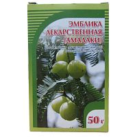 картинка Эмблика лекарственная (амла, амалаки) 50 гр от Зеленой аптеки